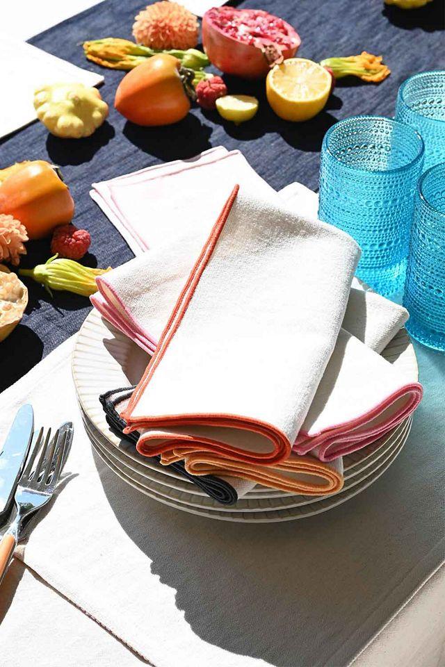 ATELIER SAUCIER Burlap Napkin Set