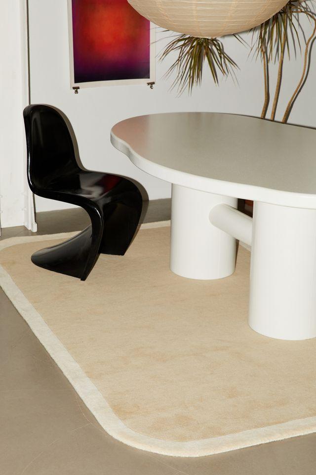 Boswell Hand-Tufted Wool Rug - Natural / 8' x 10'