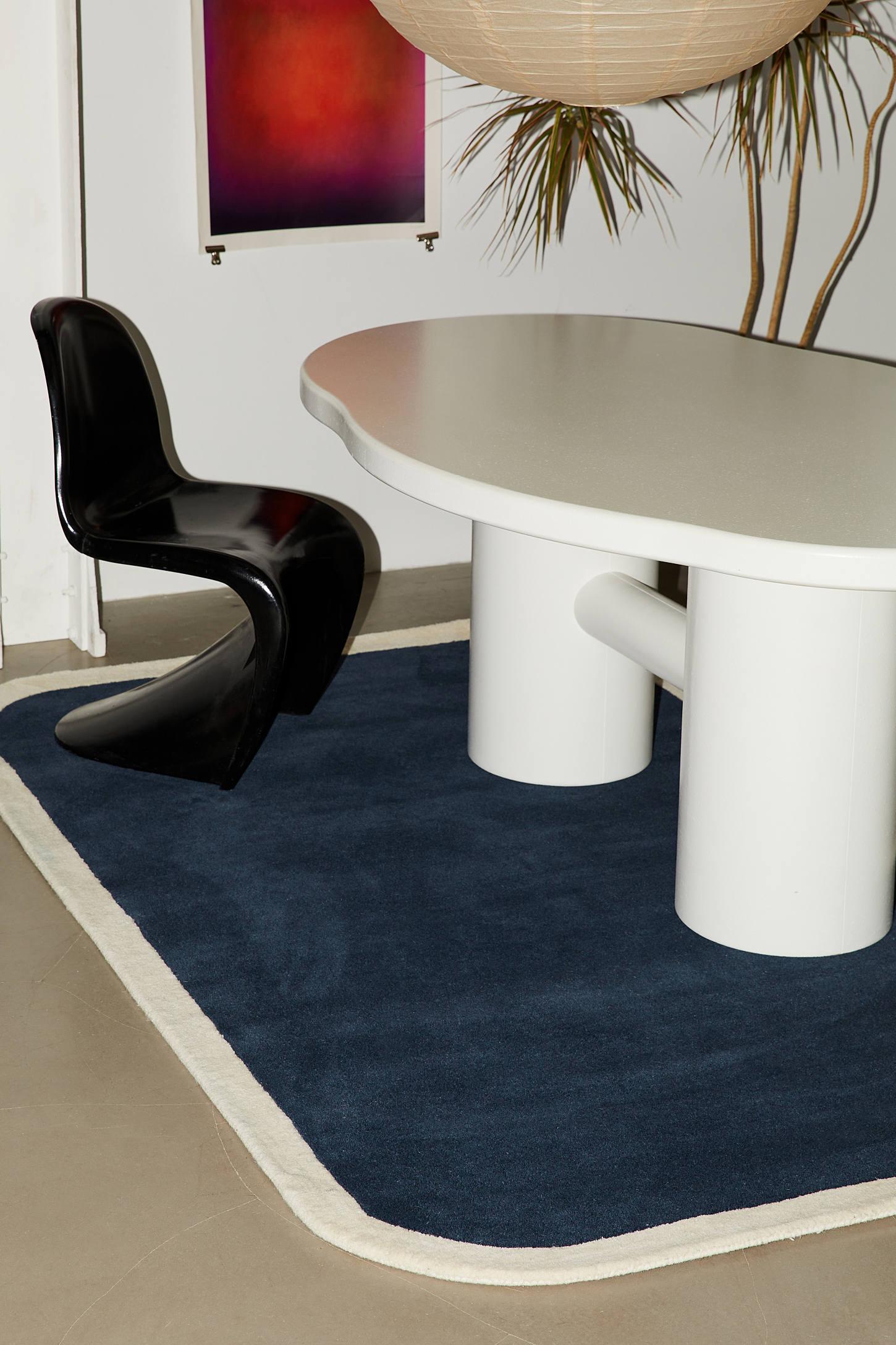 Boswell Hand-Tufted Wool Rug - Blue / 8' x 10'