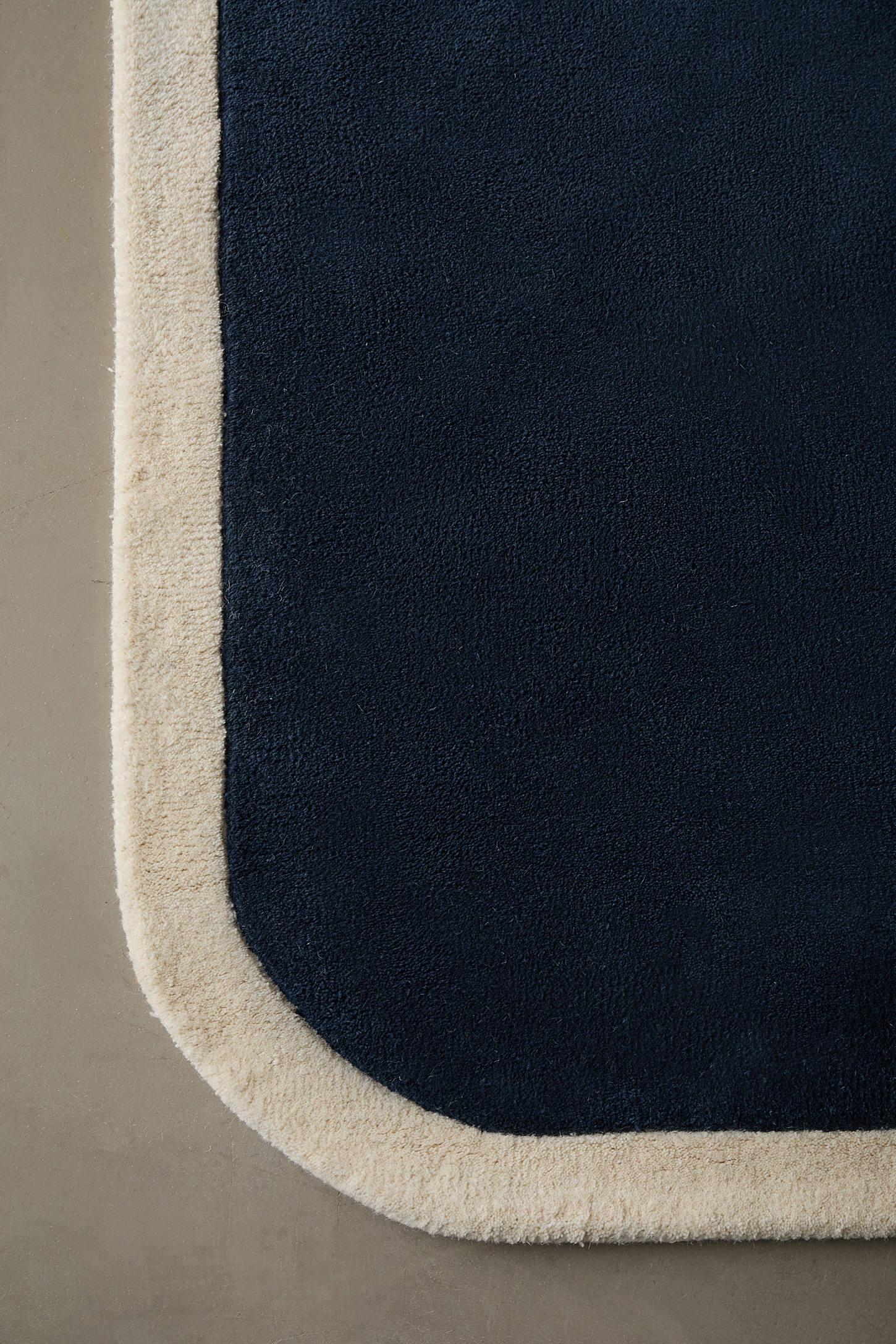 Boswell Hand-Tufted Wool Rug - Blue / 8' x 10'