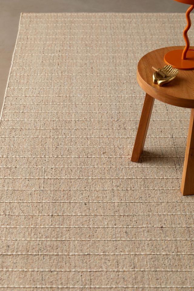 Ollie Top Stitch Woven Rug