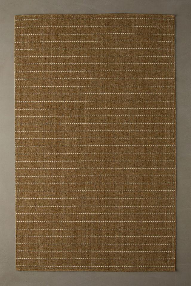 Kofi Wool Rug - Green / 3'6" x 5'6"