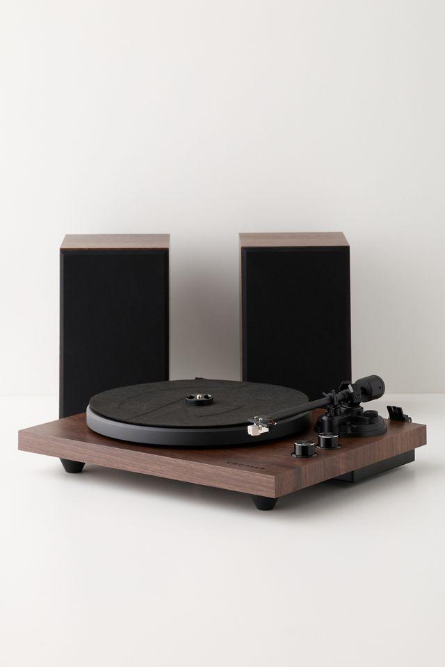 Crosley C62 Record Player & Speakers Shelf System