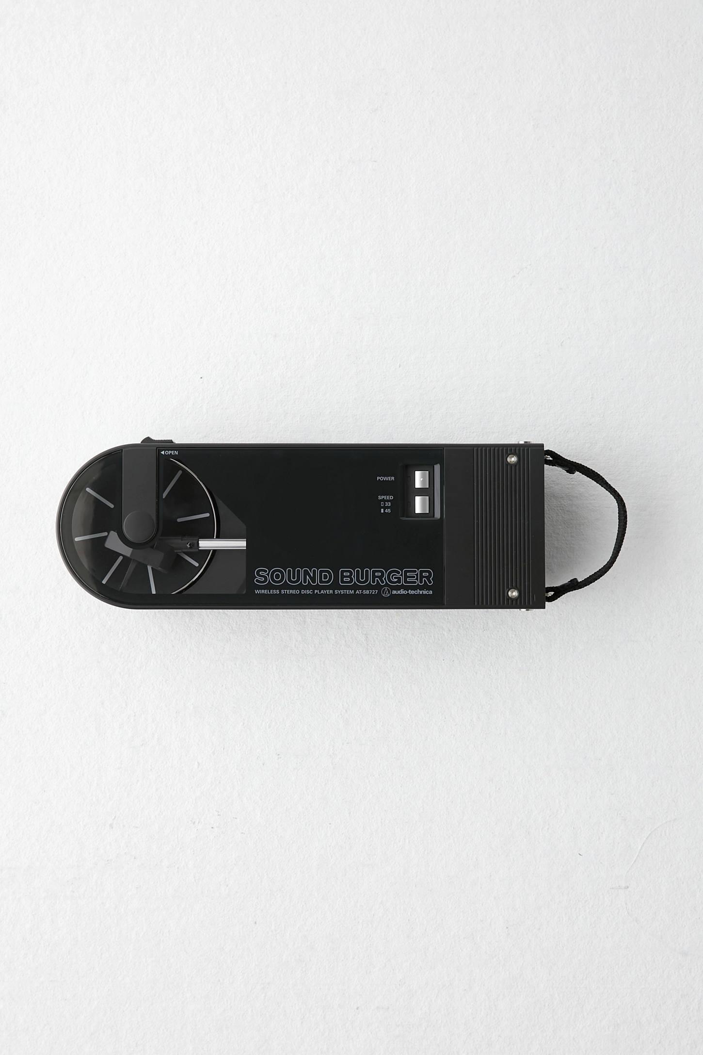 Audio-Technica Sound Burger Portable Bluetooth Turntable