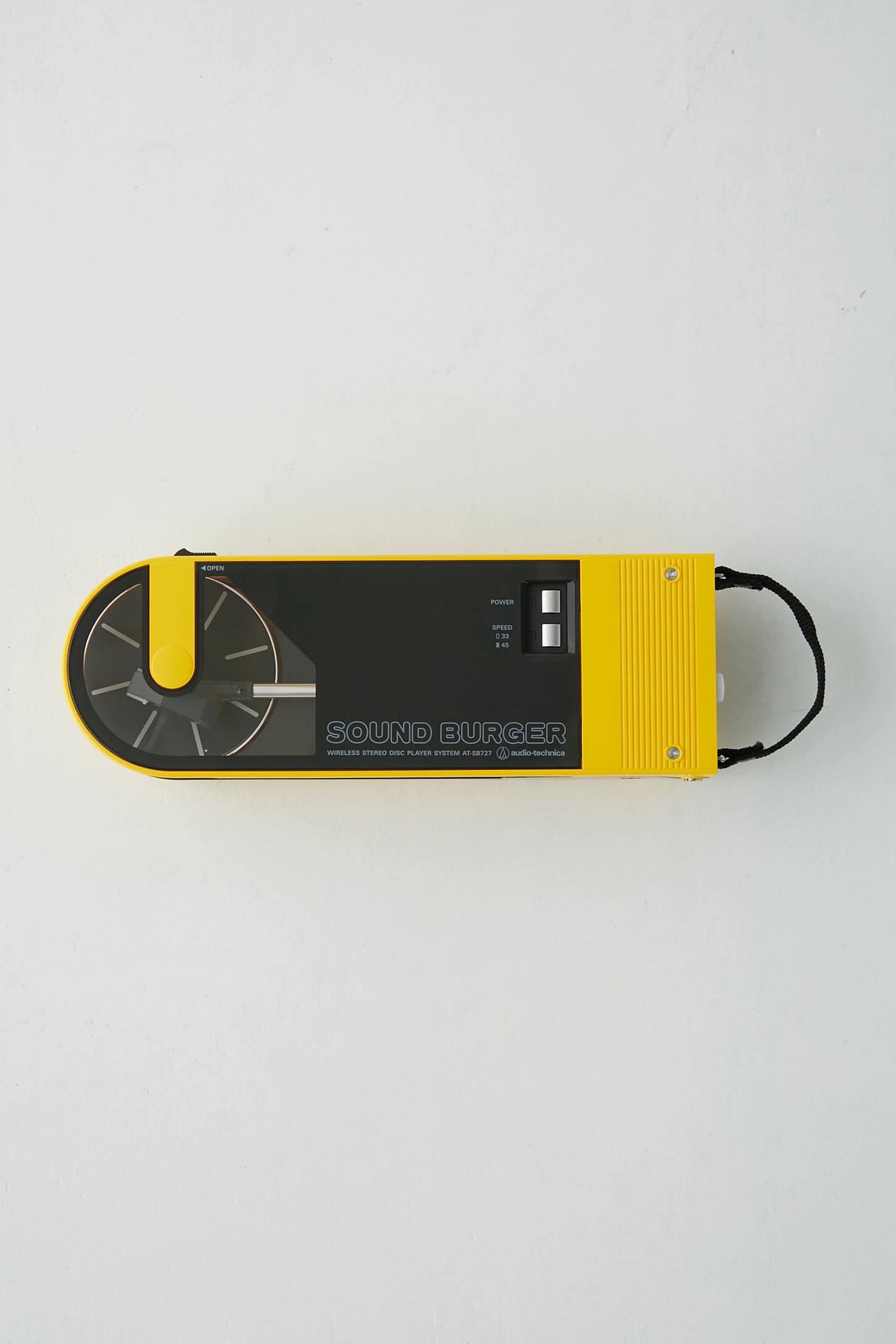 Audio-Technica Sound Burger Portable Bluetooth Turntable