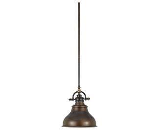 Quoizel Lighting Emery 1 - Light Pendant in  Palladian Bronze