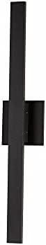 24 Inch 13W 2 Led Outdoor Wall Sconce-Black Finish Et2 Lighting E41343-Bk