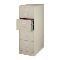 Fortress 18'' Wide 4 -Drawer Steel File Cabinet