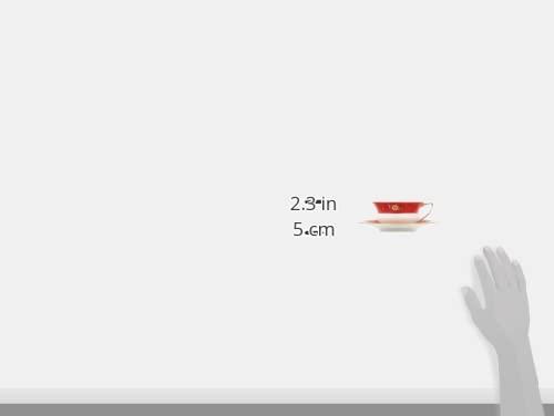 Wedgwood Wonderlust Crimson Orient 2 Piece Bone China Teacup and Saucer Set & Reviews | Wayfair