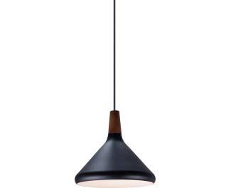 Maxim Lighting Nordic 1 - Light Pendant in  Walnut/Black