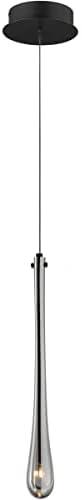 ET2 Lighting Stillo 1 - Light Pendant in  Black