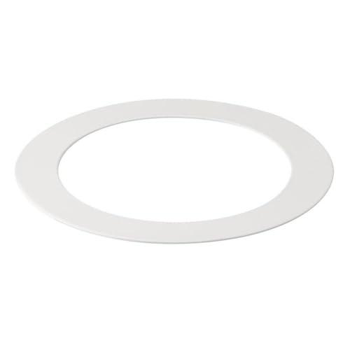 White Aluminum Ceiling Goof Ring for 3-4 Inch Downlights