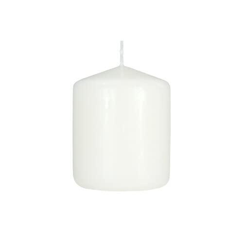 General Wax and Candle Co. Fireside Cone Top, White, 3 inches by 3 inches, Made in USA