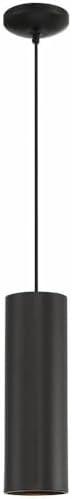 Access Lighting Pilson 1 - Light Pendant in  Matte Black