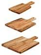 Tramontina 3-Piece Teak Wood Rectangular Cutting Board Set