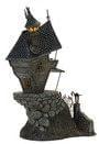 Department 56 Nightmare Before Christmas Village Jack's House Building w/ Jack and Sally Figurine Set (Set of 3)