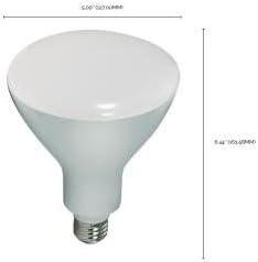 75 Watt Equivalent BR40 E26/Medium (Standard) Dimmable LED Bulb