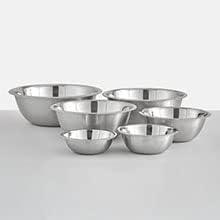 JoyJolt Stainless Steel Food Mixing Bowl Set of 6 Kitchen Mixing Bowls