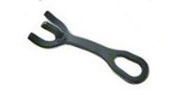 Round Cast Iron Set W/ Rubber Wood Underliner For Making Pizza, Sizzling meat (11.80")