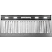 Monsoon I 48" Stainless Steel Insert Mount Range Hood with LED Lights