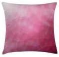 Modern Throw Pillow Cushion Cover, Abstract Various Shades of Gradient Toned Pink with Fragmented Effects Design, Decorative Square Accent Pillow Case, 24 X 24 Inches, Magenta Fuchsia, by Ambesonne