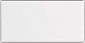 Tenedos White Ceramic 3x6 Glossy Subway Wall Tile Backsplash for Kitchen, Bathroom Shower, Accent Decor, Fireplace (80 Pieces - Box of 10 sq.ft.)