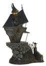 Department 56 Nightmare Before Christmas Village Jack's House Building w/ Jack and Sally Figurine Set (Set of 3)