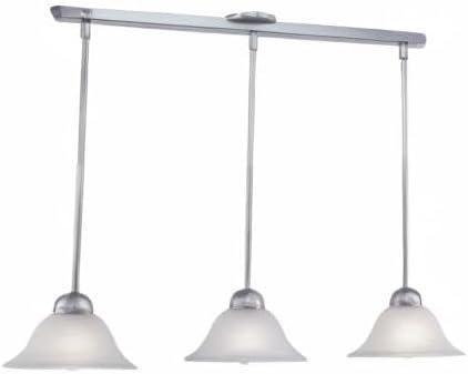 Vaxcel Da Vinci 3 - Light Pendant in Brushed Nickel