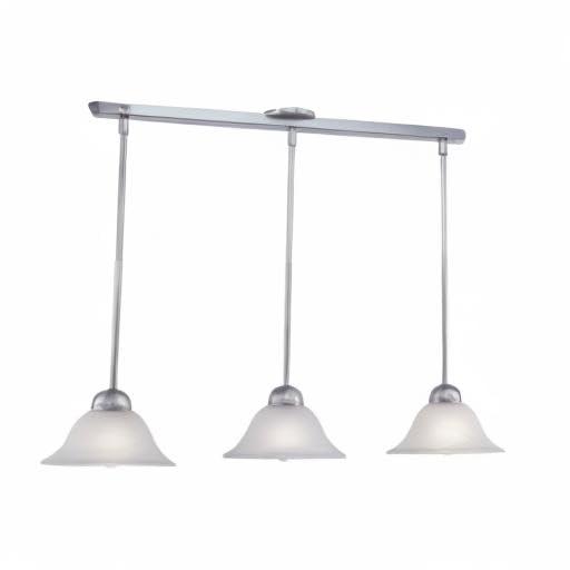 Vaxcel Da Vinci 3 - Light Pendant in Brushed Nickel
