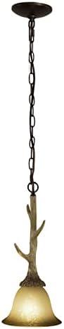 Vaxcel Lodge 1 - Light Pendant in  Noachian Stone