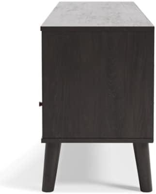 Signature Design by Ashley Contemporary Piperton Medium TV Stand Two-tone