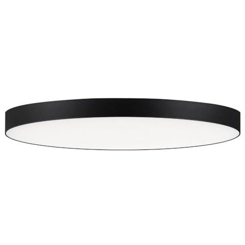 Maxim 57664Wt Trim 11" Wide Integrated Led Flush Mount Ceiling Fixture - Black