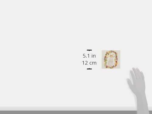 Boston International - 3-Ply 5" Cocktail Napkins 20 Count - Floral Bunny