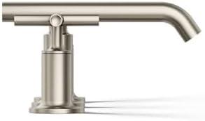 Purist® Widespread Bathroom Sink Faucet with Low Cross Handles and Low Spout