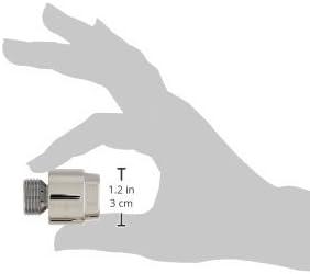 Universal 1/2-Inch Handheld Shower Inline Vacuum Breaker