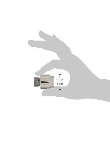 Universal 1/2-Inch Handheld Shower Inline Vacuum Breaker