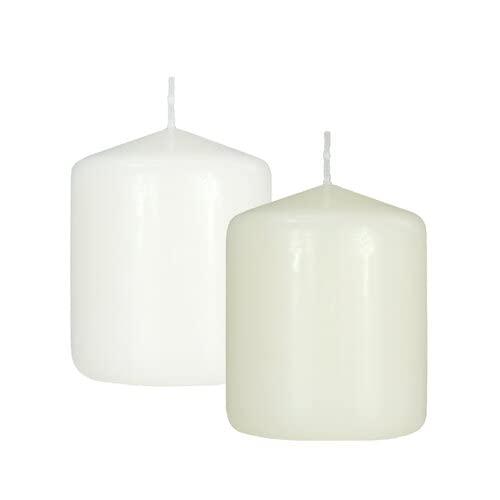 General Wax and Candle Co. Fireside Cone Top, White, 3 inches by 3 inches, Made in USA