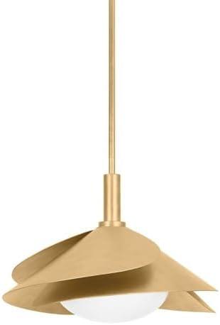 Eudora Pendant Light - Brass / 15" Dia