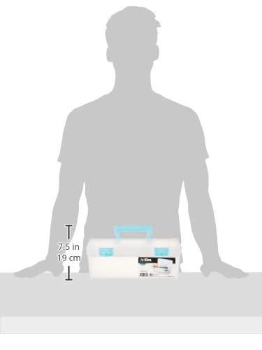 ArtBin Essentials Lift Out Tray Craft Storage Box with Handle, 13 inches, 1 Piece