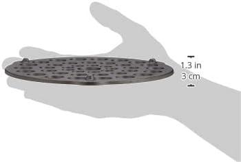Lodge Cast Iron 8" Meat Rack/Trivet Pre-Seasoned, L8DOT3, 8.12"x7.93" x.4"