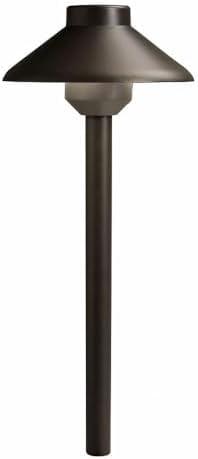 Kichler 15820AZT Llena LED Path, Textured Architectural Bronze, 22.5-Inch