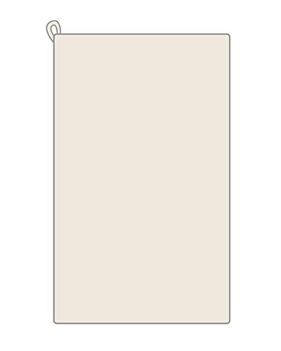 Aunt Martha's 18" x 28" natural ecru colored kitchen dish towels, 2 count