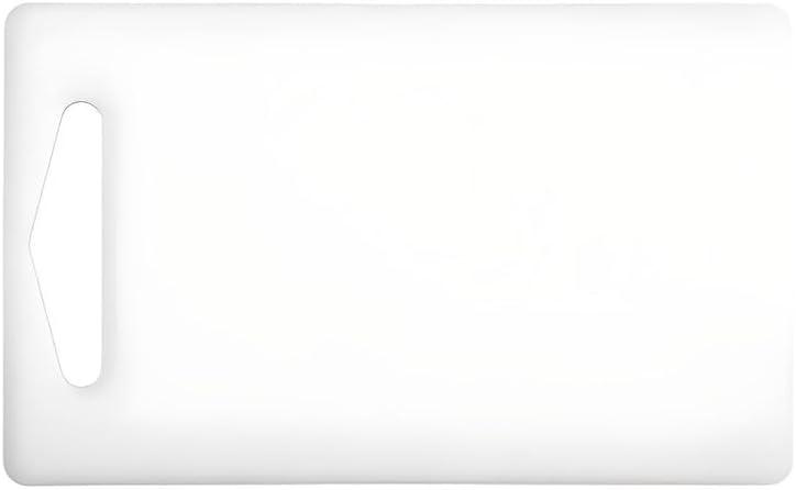 White Polyethylene Rectangular Cutting Board 12" x 18"