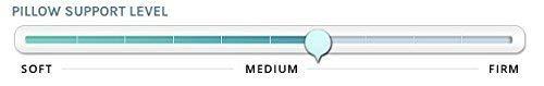 Hypoallergenic Medium Firm White Cotton Bed Pillow Set