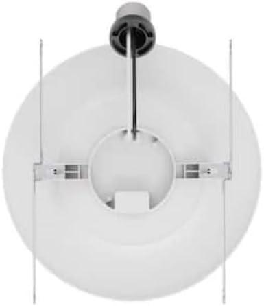 EcoSmart 6-Inch Matte White LED Recessed Baffle Trim 4-Pack