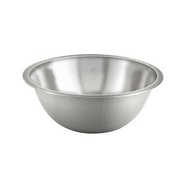 Winco Mixing Bowl, Economy, Stainless Steel, 3 Quart