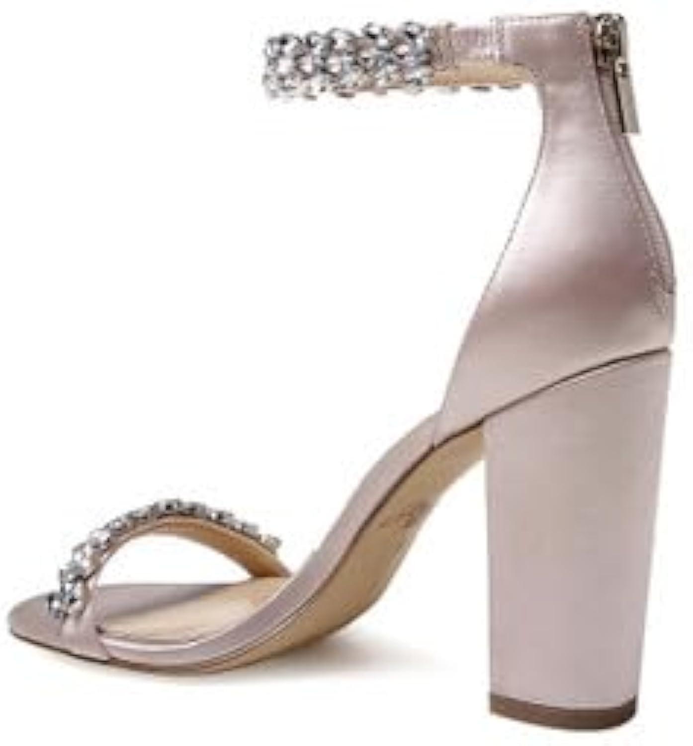 Jewel Badgley Mischka Mayra Ankle Strap Evening Shoe