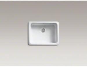 IronTones® 24.25" L x 19" W x 8" Dual Mount Kitchen Sink