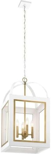 Kichler Vath 16"  Foyer Pendant White