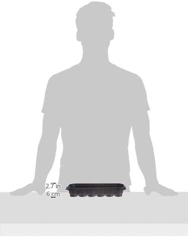 Jiffy 12 Cell Windowsill Greenhouse Seed Starting Kit with 36mm Peat Pellets